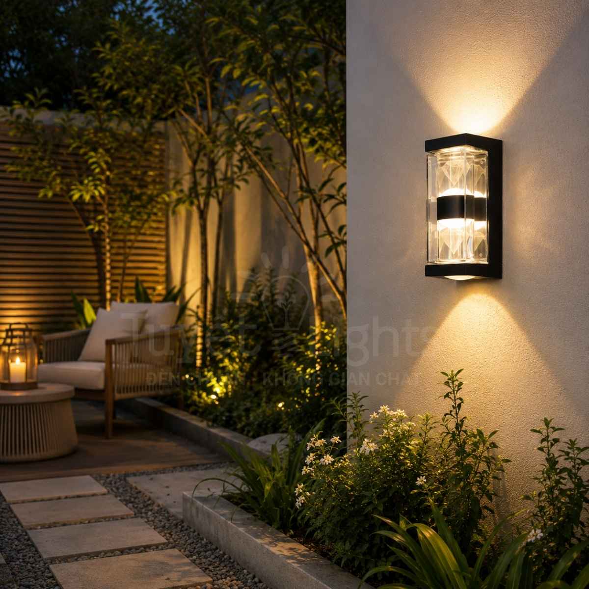 VER- Đèn Tường Ngoài Trời L100 | VNT-533/B